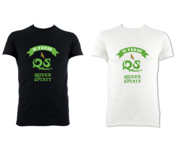 Queer Spirit Celebration T-shirt #1 (adult sizes)