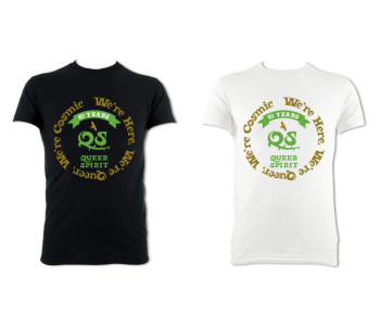 Queer Spirit Celebration T-shirt #2 (adult sizes)